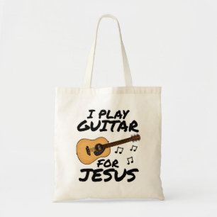 Bolsa Tote Eu Toco Violão Por Jesus, Guitarista Acústico Da I