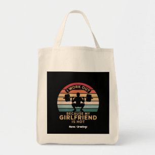 Bolsa Tote Eu Trabalho Porque Minha Namorada É Muito Engraçad