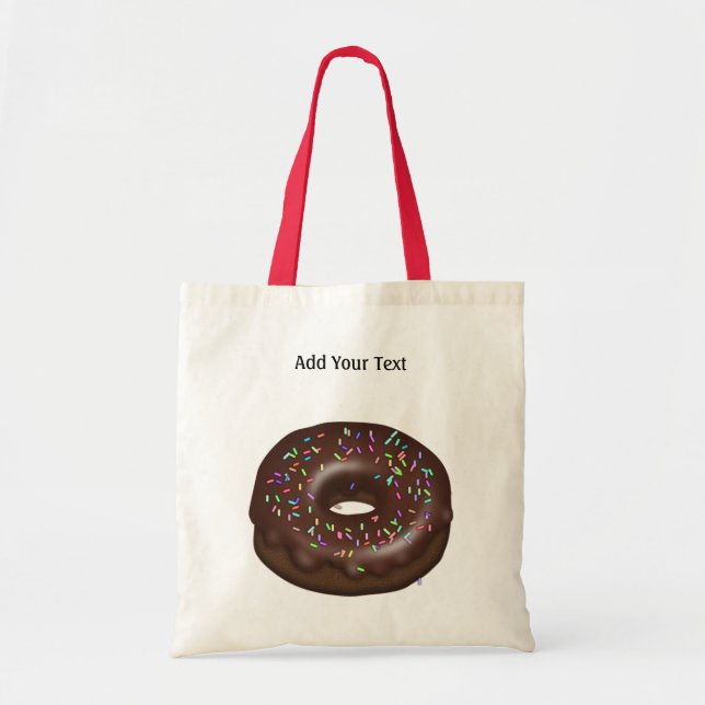 Bolsa Tote Eu trarei as Rosquinhas! (Frente)