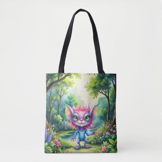 Bolsa Tote Eu Venho em Paz… Provavelmente.  (Frente)