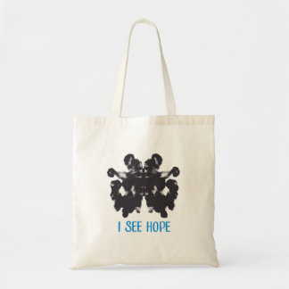 Bolsa Tote Eu ver a sacola da esperança