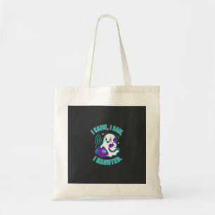 Bolsa Tote Eu vim, eu vi, eu assombrei. Um fantasma de Hallow