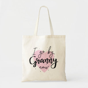 Bolsa Tote Eu Vou Pela Vovó Agora