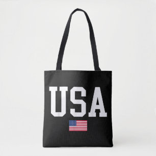 Bolsa Tote EUA Bandeira Patriótica Americana Para Homens Meni