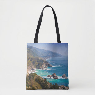 Bolsa Tote EUA, Califórnia. Costa da Califórnia, Big Sur