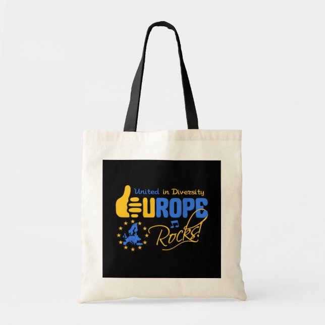 Bolsa Tote Europe Rocks! (Frente)