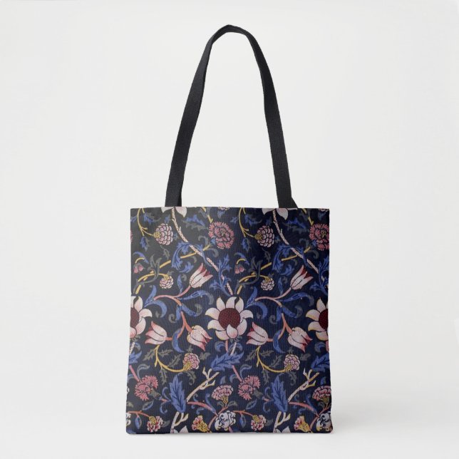 Bolsa Tote Evenlode, famoso padrão de William Morris, (Frente)