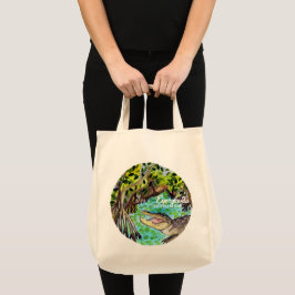 Bolsa Tote Everglades National Park Watercolor Painting