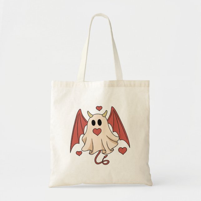 Bolsa Tote Evil ghost boo (Frente)