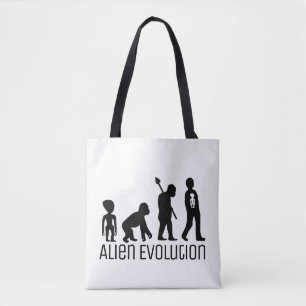 Bolsa Tote Evolução alienígena, Alienígena Extraterrestre