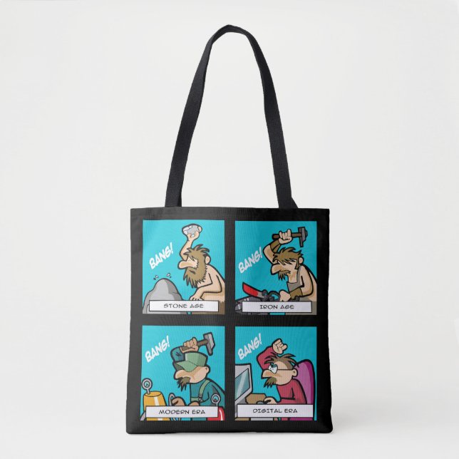 Bolsa Tote Evolução Digital 2 (Frente)