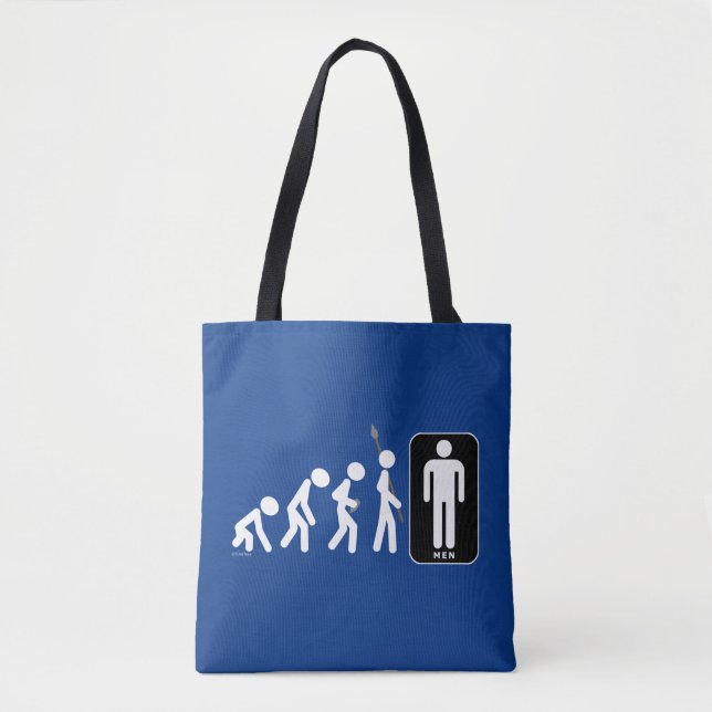 Bolsa Tote Evolução dos Homens (Frente)