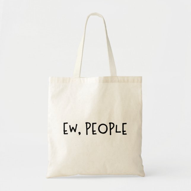 Bolsa Tote Ew, Introdução ao Humor Engraçado da Pessoas (Frente)