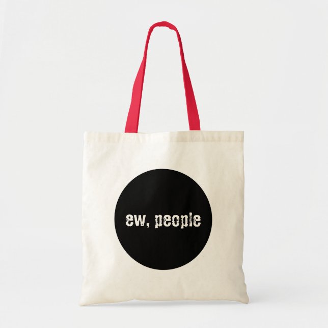 Bolsa Tote Ew, pessoas da sacola engraçada (Frente)