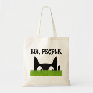Bolsa Tote Ew Pessoas Engraçadas Gato Saco de Sapo Verde