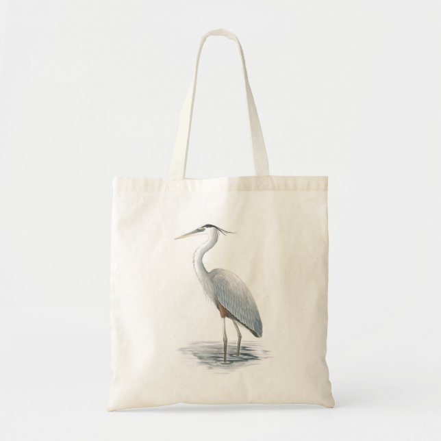 Bolsa Tote Excelente Blue Heron Bag (Frente)