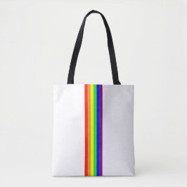 Bolsa Tote Excelente Orgulho Arco-Íris Baixo Arte