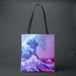 Bolsa Tote Excelente Wave off Kanagawa & Japonês Art /Japão<br><div class="desc">Tote Bags/Shopping Bags: Mundo dos famosos trabalhos de arte de vintagem japoneses - A "Onda de Excelente de Kanagawa" é certamente uma das mais pitorescas representações do Japão. Com o monte Fuji nevando ao fundo. Melhor do Japão/Arte.</div>