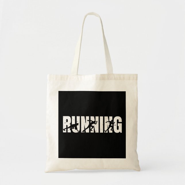 Bolsa Tote Executando| Runner| Maraton (Frente)