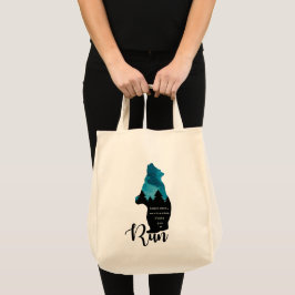 Bolsa Tote Executar Motivação Localiza O Gráfico Do Urso Engr