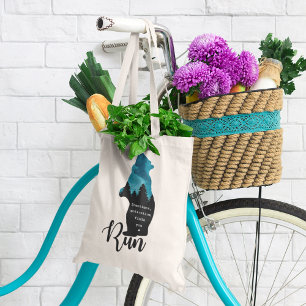 Bolsa Tote Executar Motivação Localiza O Gráfico Do Urso Engr