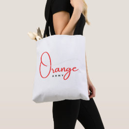 Bolsa Tote Exército Laranja