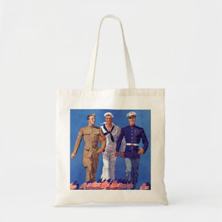 Bolsa Tote Exército, marinho & fuzileiros navais