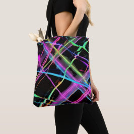 Bolsa Tote Exibição de luz neon
