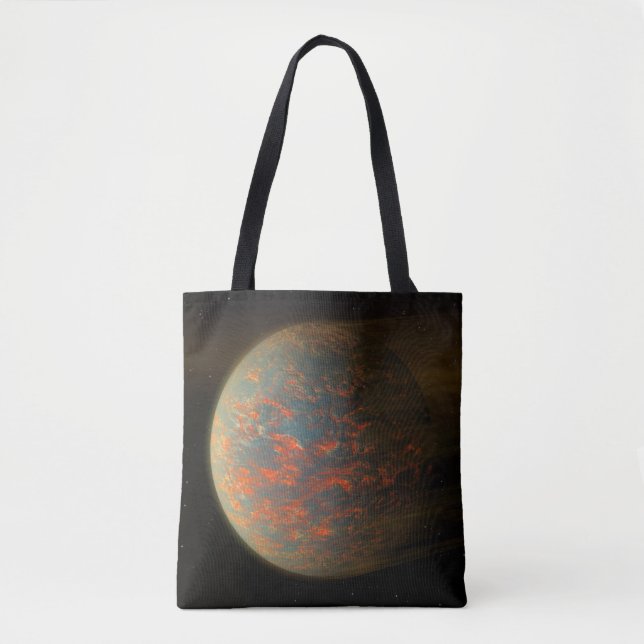 Bolsa Tote Exoplaneta 55 Cani E E Sua Superfície Molena (Frente)