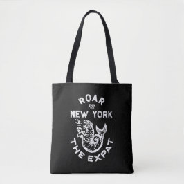 Bolsa Tote Expat Roar para Nova Iorque (Preto)