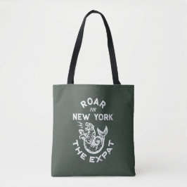 Bolsa Tote Expat Roar para Nova Iorque (Verde)