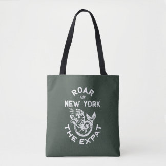 Bolsa Tote Expat Roar para Nova Iorque (Verde)