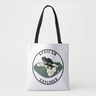 Bolsa Tote Explorador Africano