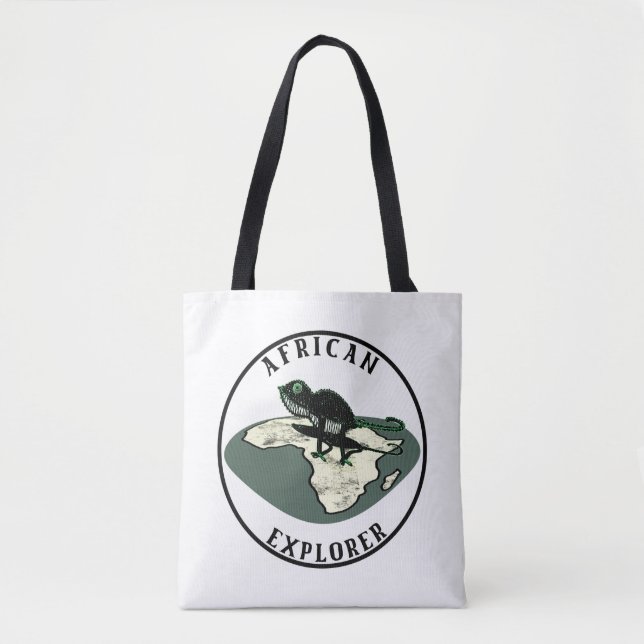 Bolsa Tote Explorador Africano (Frente)