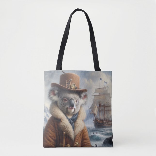 Bolsa Tote Explorador Ártico de Koala (Frente)