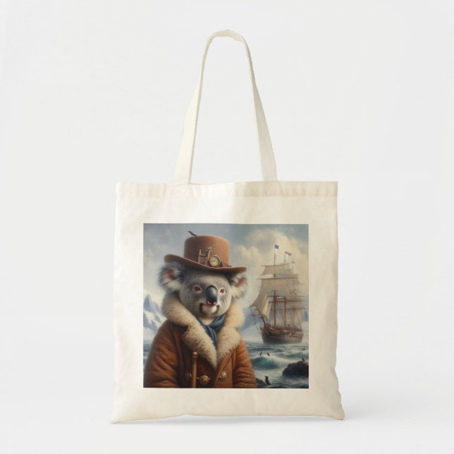 Bolsa Tote Explorador Ártico de Koala (Frente)