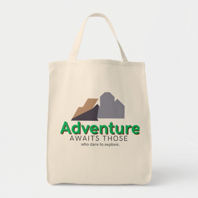 Bolsa Tote Explore The Adventure Tote Bag (Frente)