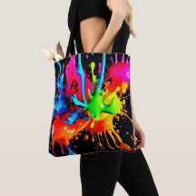 Explosão Colorida Abstrata