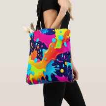 Explosão de Tinta Neon