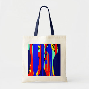 Bolsa Tote Expressionista de Abstrato digital 01