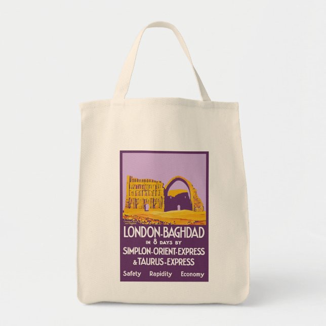 Bolsa Tote Expresso de Londres - de Bagdade oriente (Frente)