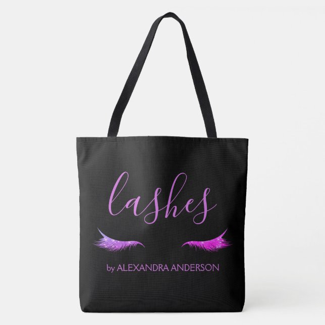 Bolsa Tote Extensão de cinzas roxas e cinzas voláteis (Frente)
