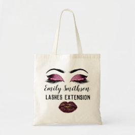 Bolsa Tote Extensão de Eyelashes do Artista de Makeup de Nome