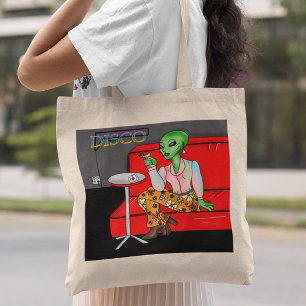 Bolsa Tote Extraterrestre Retro de 1970 em Disco Lounge