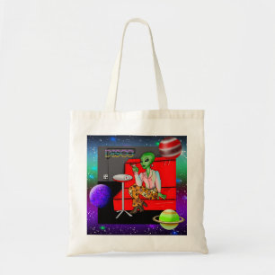 Bolsa Tote Extraterrestre Retro dos Anos 70 na Discoteca