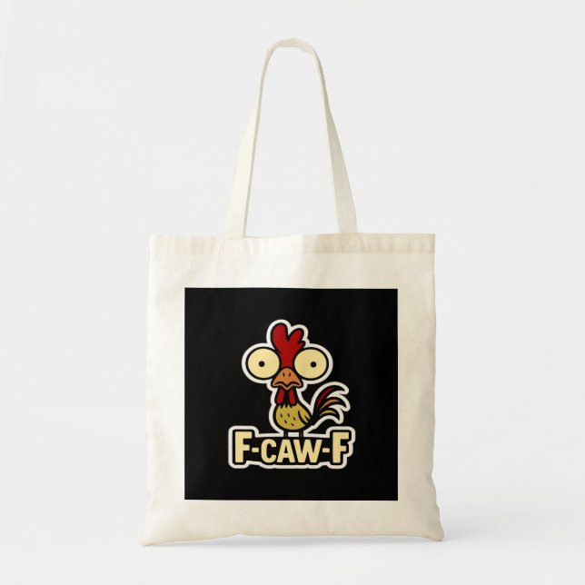 Bolsa Tote F-Caw-F Classic Vintage Graphic (Frente)