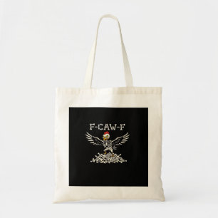 Bolsa Tote F Caw F Galinha Engraçada de Halloween Estilo Lega