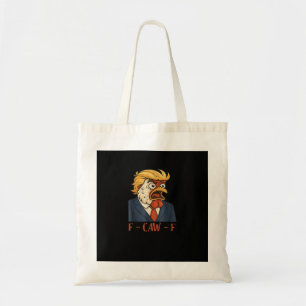 Bolsa Tote F Caw F Galinha Engraçada Estilo Clássico Vintage