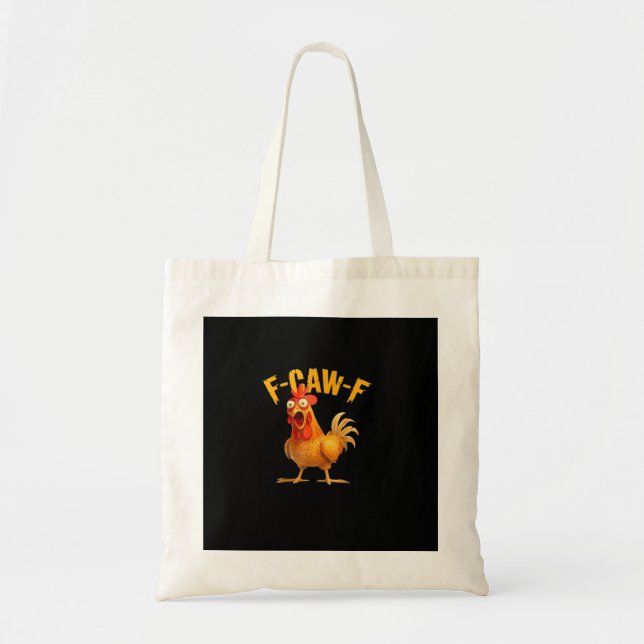 Bolsa Tote F-Caw-F Retro Clássico (Frente)