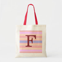 F: Monograma F Summer Strike Tote Bag Divertido